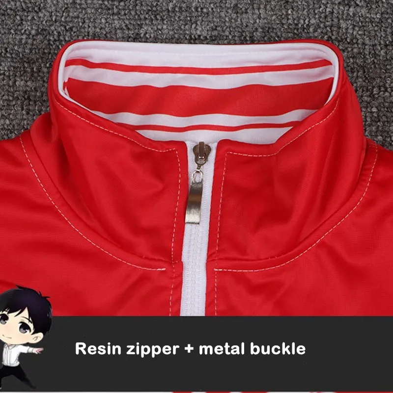 Костюм Виктора Никифорова из японского аниме куртка и штаны спортивная одежда