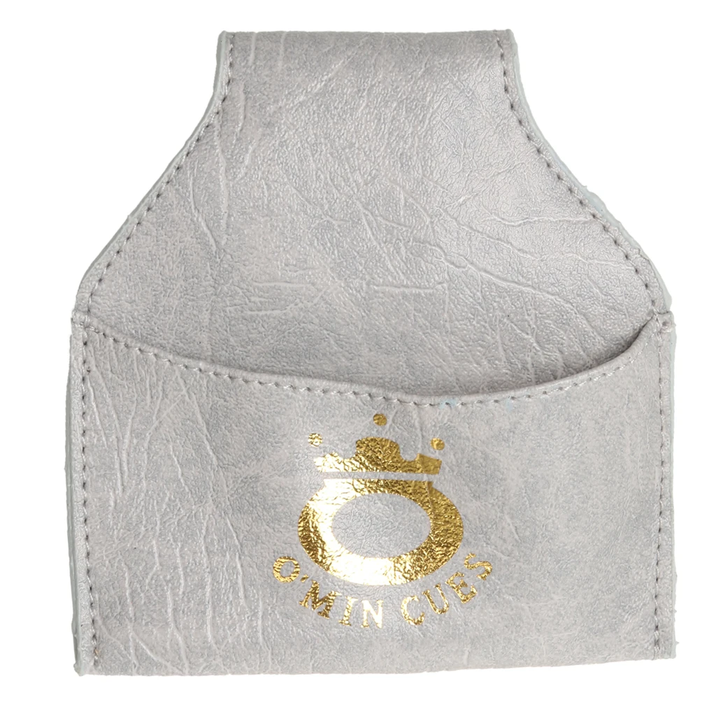 Бильярдный снукер бильярдный кий держатель для мелов Сумка с зажимом|Аксессуары