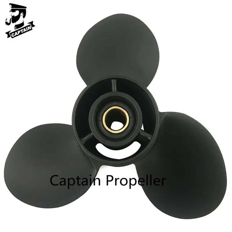 Подвесной пропеллер Captain Propeller Fit evinгруб & Johnson 8HP 9.9HP 15HP алюминиевый 13 зубьев Spline RH 9