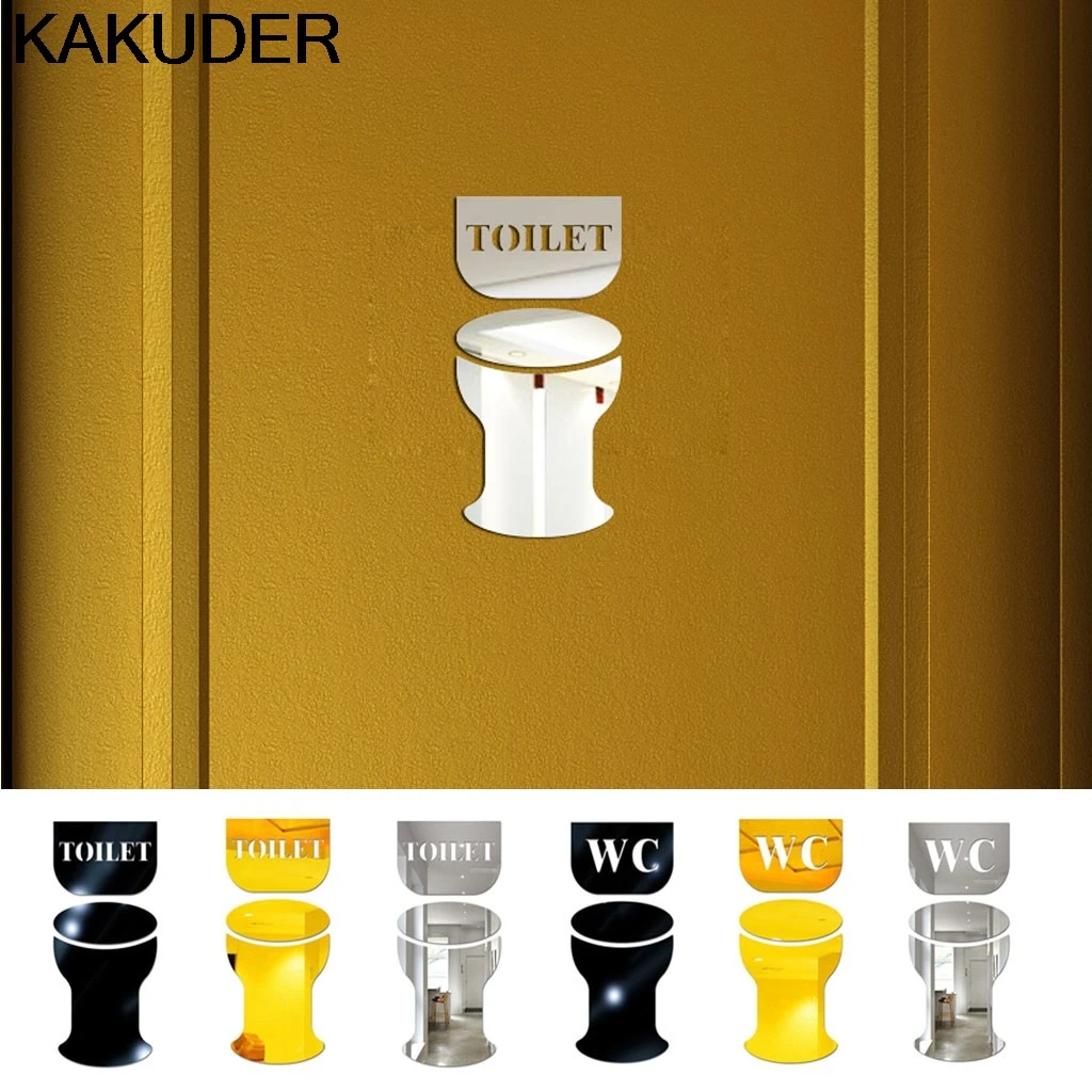 Наклейка на стену унитаза | Дом и сад