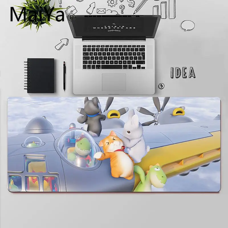 

Maiya Top Quality Party Animals Rubber Mouse Durable Desktop Mousepad Free Shipping Large Mouse Pad Keyboards Mat