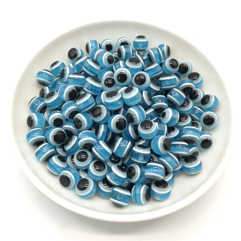 Круглые бусины из смолы для изготовления ювелирных изделий 50 шт./лот 6/8/10 мм |