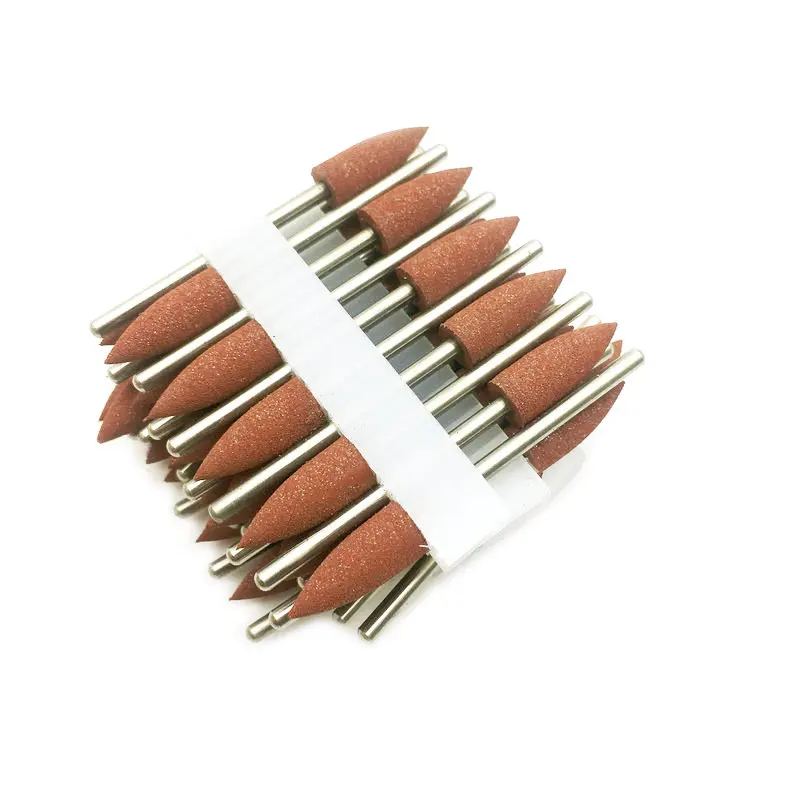 50 шт. силиконовая насадка для полировки зубов коричневого цвета 2 35
