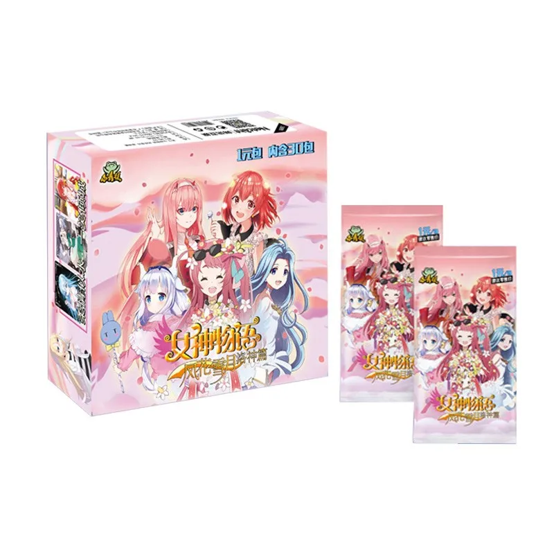 Cartas de colecci&oacute;n de la diosa de la Caja, juego de mesa para cartas, juguetes para Familia y Navidad, regalo de cumplea&ntilde;os para ni&ntilde;os chicos, 2021, 150-1