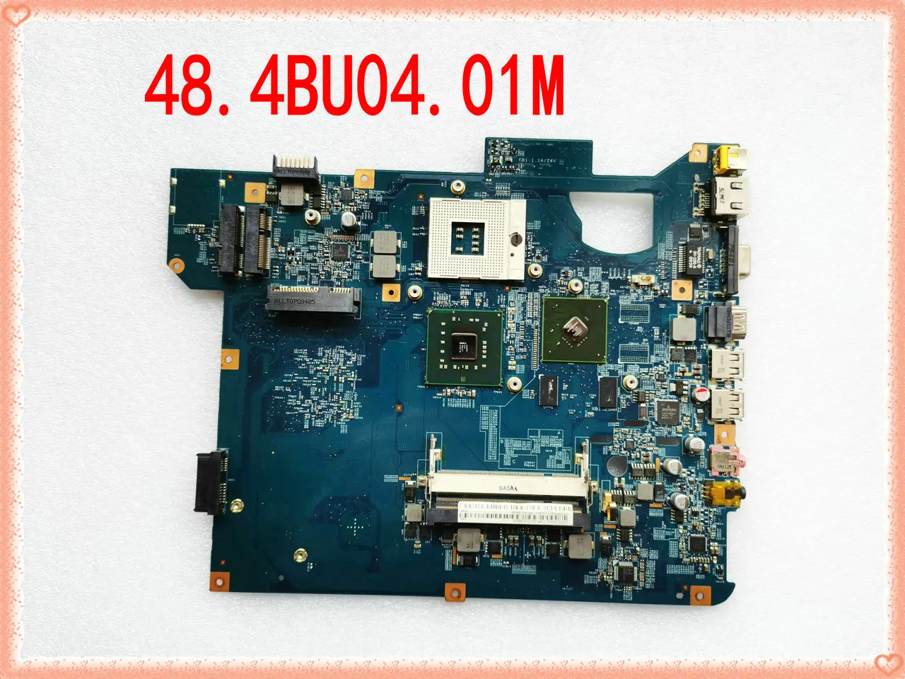para Packard Bell para Gateway Nv58 Gt210m Ddr2 Mbbff01001 Tj65 Laptop Motherboard Mb.bff01.001 Sjv50 48.4bu04.01m 48.4bu04.01m Placa-mãe para notebook