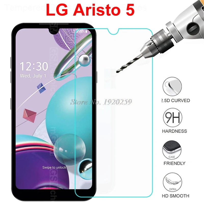

Защитная пленка для экрана телефона для LG Aristo 5 LM-K300TM Закаленное стекло пленка стекло LG Aristo 5 Защитная пленка взрывозащищенное стекло