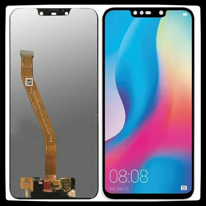Pantalla lcd original de 6,3 pulgadas para m&oacute;vil, digitalizador de pantalla t&aacute;ctil con marco para huawei mate 20 lite, SNE-LX1 lcd SNE-LX2 lx3-0