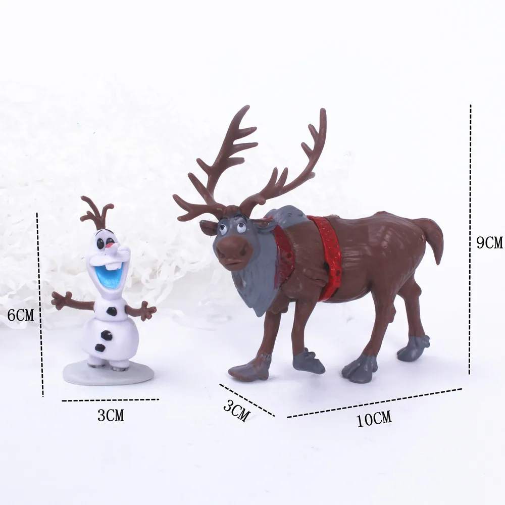 Фигурки героев мультфильма Холодное сердце 9-10 см 6 шт./лот