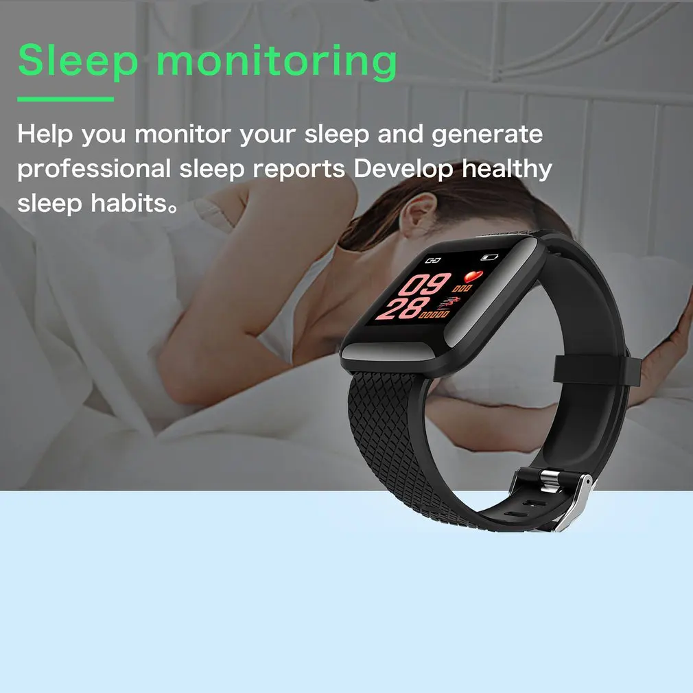 116plus Smart Watch Men Blood Pressure Smartwatch Women Heart Rate Monitor Fitness Tracker Bluetooth Sport Watches | Электроника