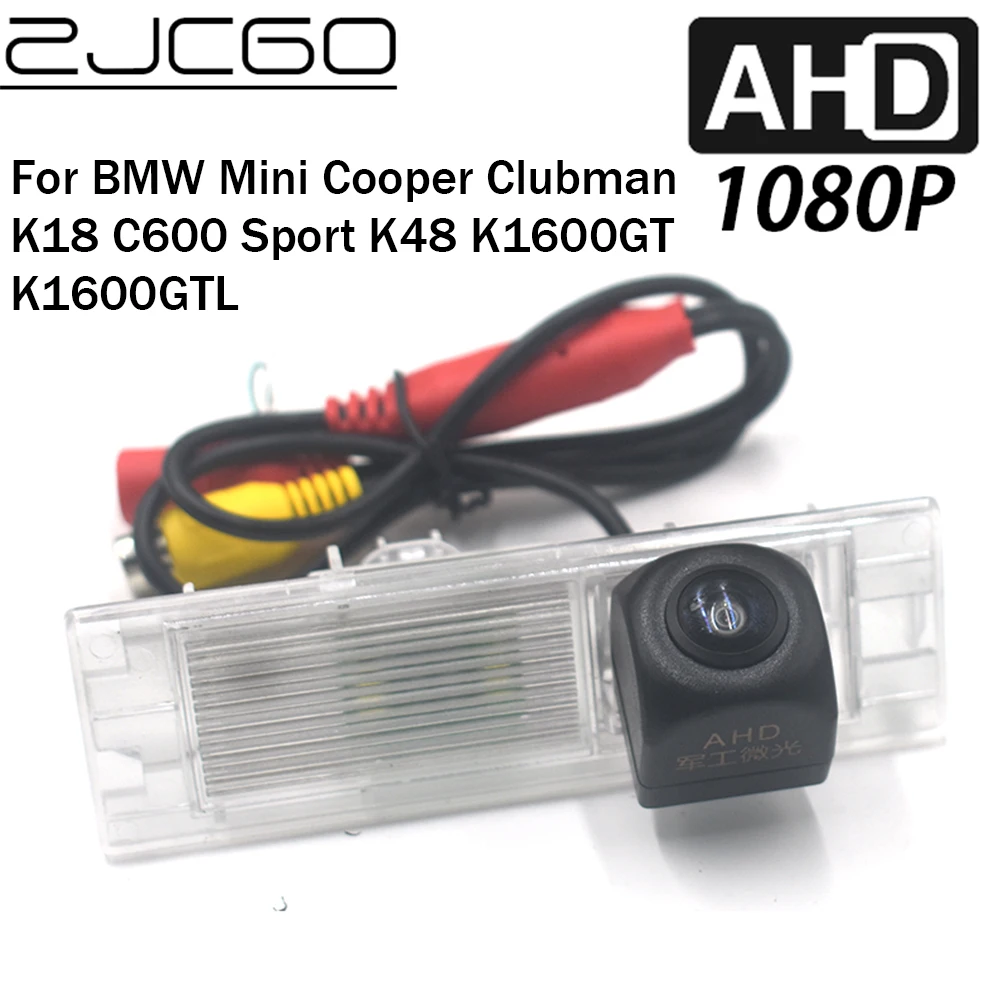 

ZJCGO Car Rear View Reverse Backup Parking AHD 1080P Camera for BMW Mini Cooper Clubman K18 C600 Sport K48 K1600GT K1600GTL