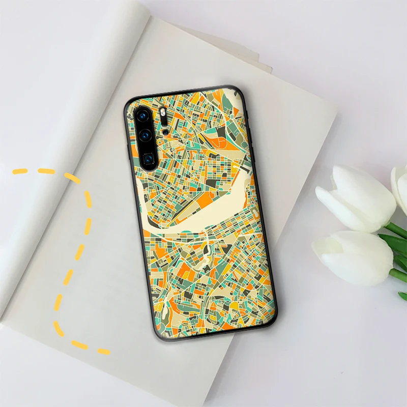 Animals World Map North Case For HuaweiY9 Prime 2019 Mate 10 20 Pro Nova2 3 4 Lite Nova 2i 3i 5i Y6 Y7 2018 Coque Funda | Мобильные