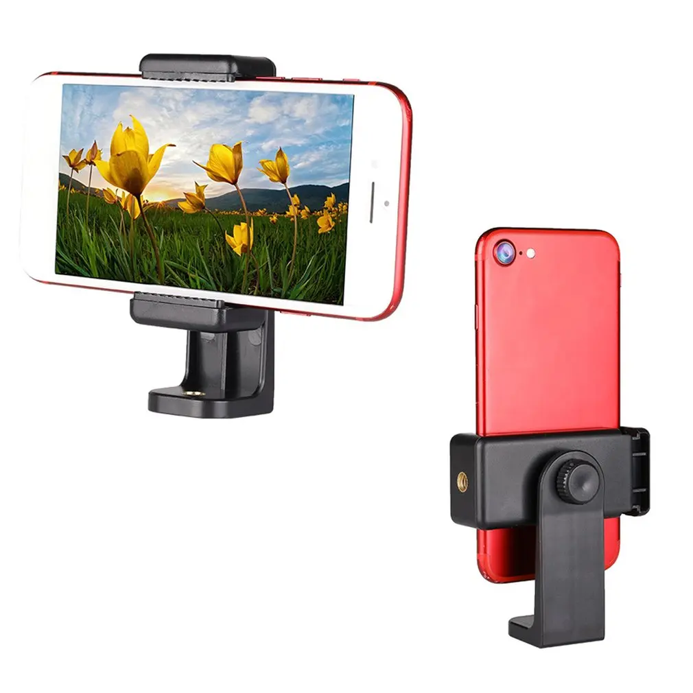 Tripod Mount Adapter Cell Phone Clipper Holder Vertical 360 Stand for Camera Lazy | Электроника
