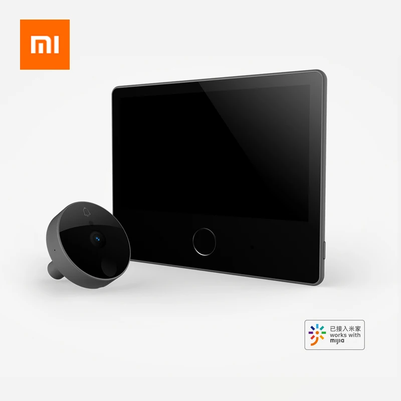 Xiaomi Loock CatY умный дверной звонок видеодомофон кошачий глаз распознавание лица