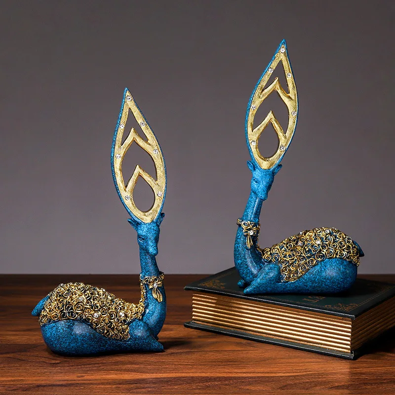 Светильник лые роскошные украшения deстразы декоративные скульптуры домашний