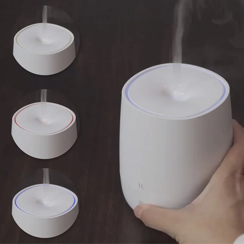 120ML USB Mini Air Humidifier Ultrasonic Essential Oil Aroma Diffuser for Xiaomi Youpin Mute LED Light Mist Maker Home | Бытовая