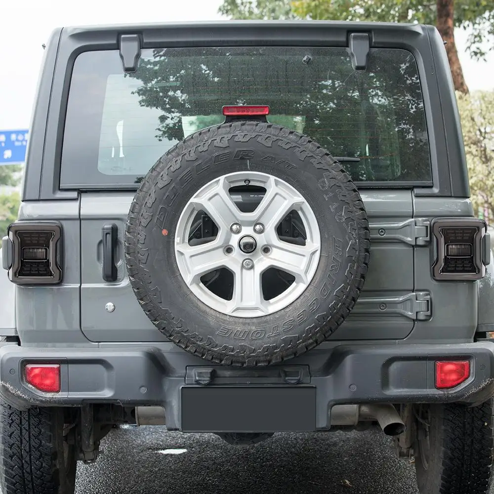 Дымчатый красный светодиодный задний фонарь светильник s для Jeep Wrangler JL 2018 2019