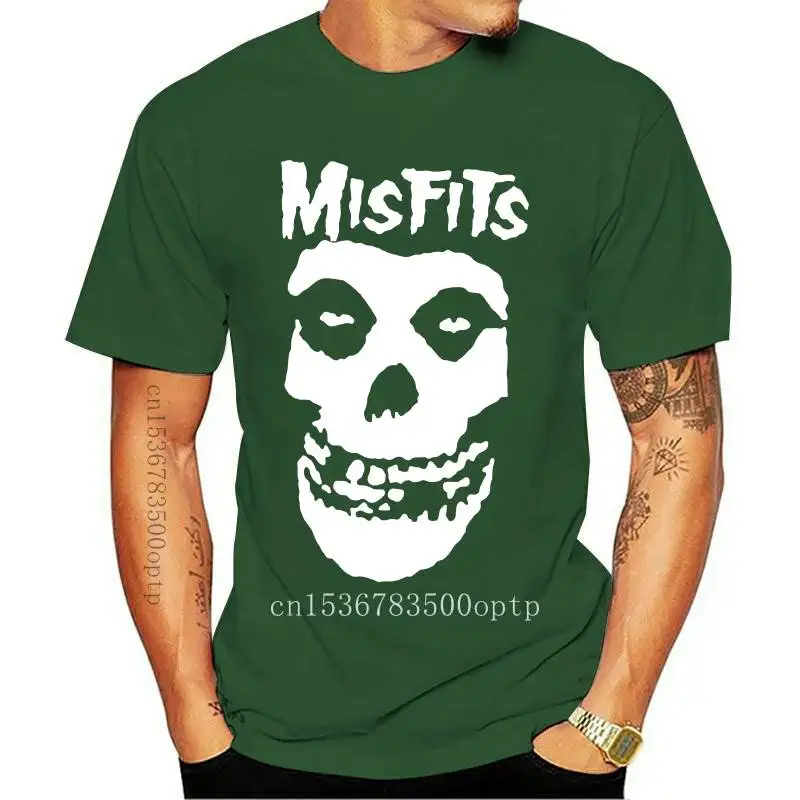 

Футболка misfits Мужская/Женская свободного покроя, Повседневная модная тенниска из 100% хлопка с короткими рукавами, Топы s