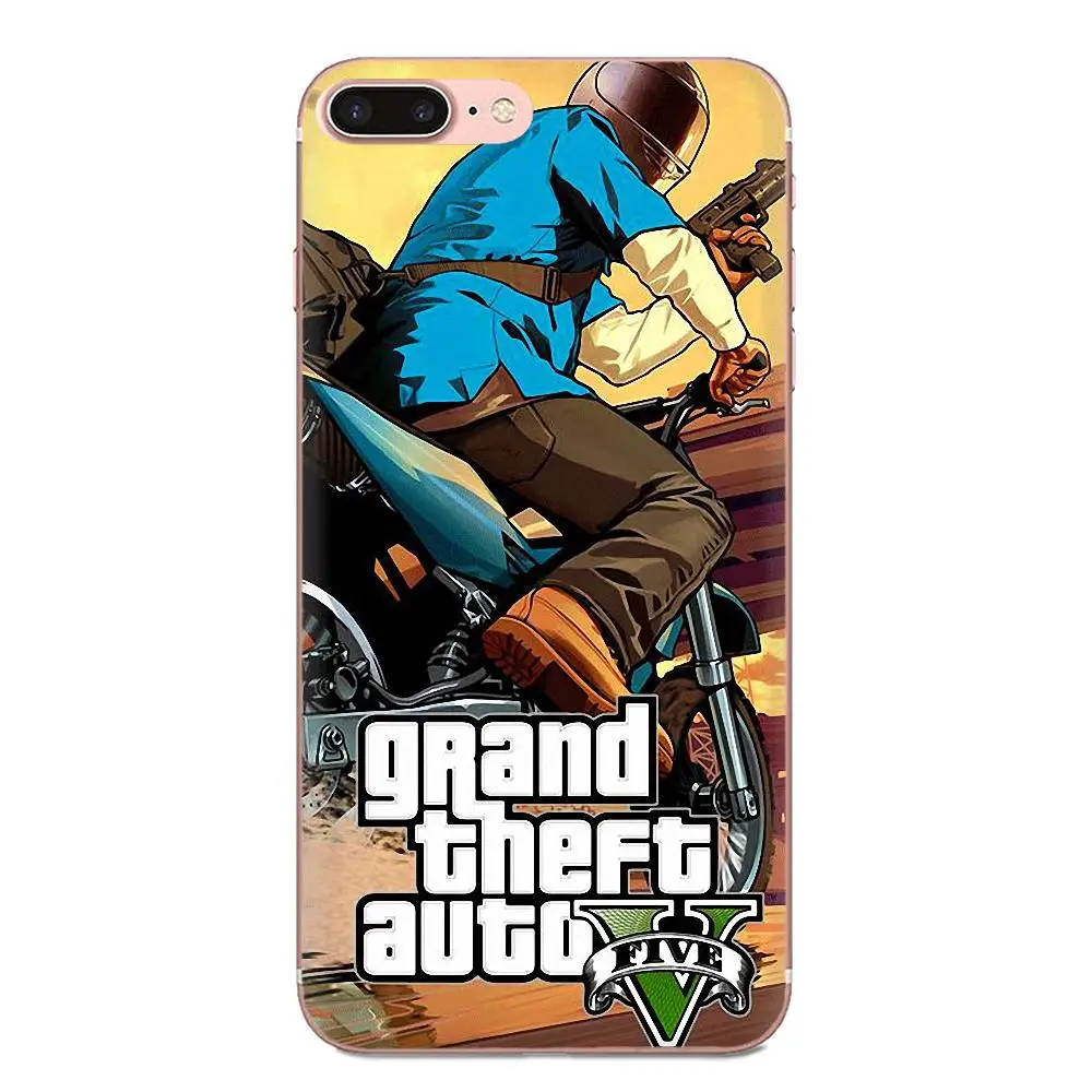Чехлы для телефонов с рисунком "Grand Theft Auto 5 для Huawei NOVA 2 V20 Y3II Y5 Y5II Y6 Y6II Y7 Y9 G8 G9 GR3 GR5 GX8 Prime - Цвет: as picture