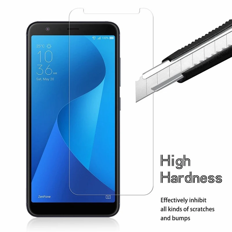 Закаленное стекло для ASUS ZC553KL защита экрана 9H 2.5D Взрывозащищенная ЖК-пленка для ASUS Zenfone 4 Max ZC554KL 5,2 дюйма