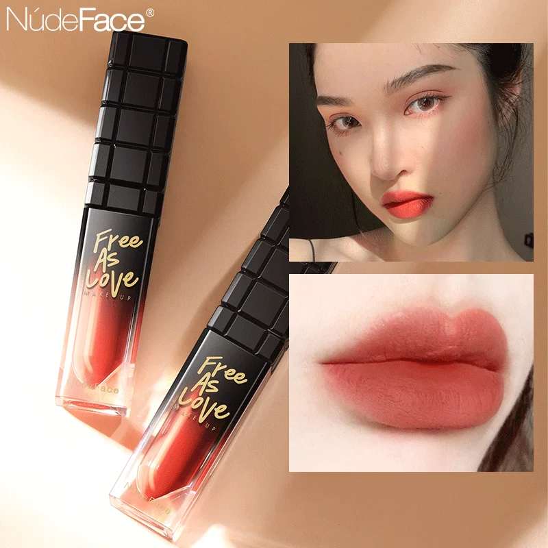 Помада для губ красота глазурованный блеск Жидкий Макияж под заказ матовый 3