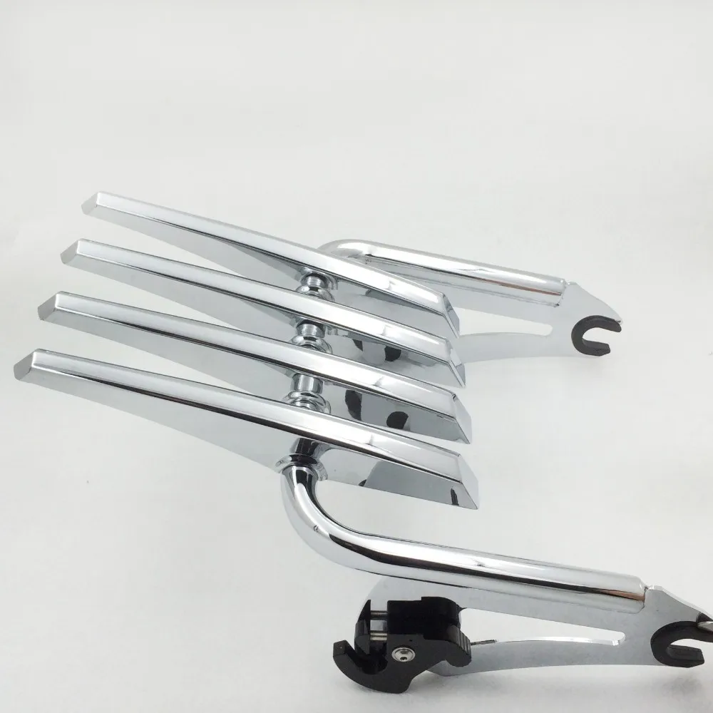 Послепродажный стелс-кронштейн для багажа полка крыльев Harley Davidson Touring Road King Street