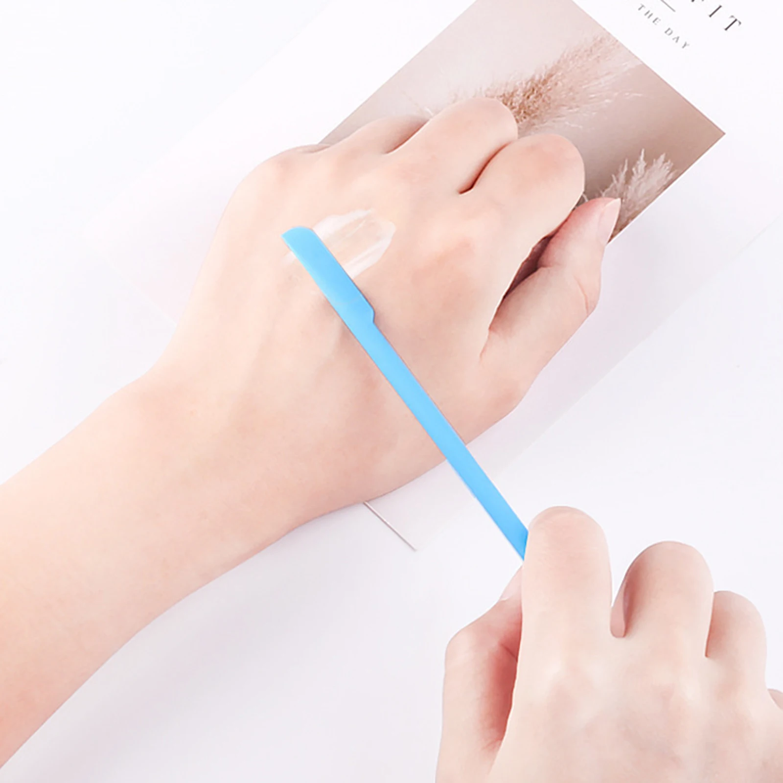 6 шт гибкий силиконовый скребок многоразовые Красота Кухня безопасный последней