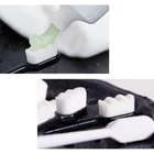 Ультра-тонкого мягкого волос Экологичные Зубная щётка Портативный зубная щетка для путешествий с коробкой из мягкого волокна нано Зубная щётка гигиены ротовой полости