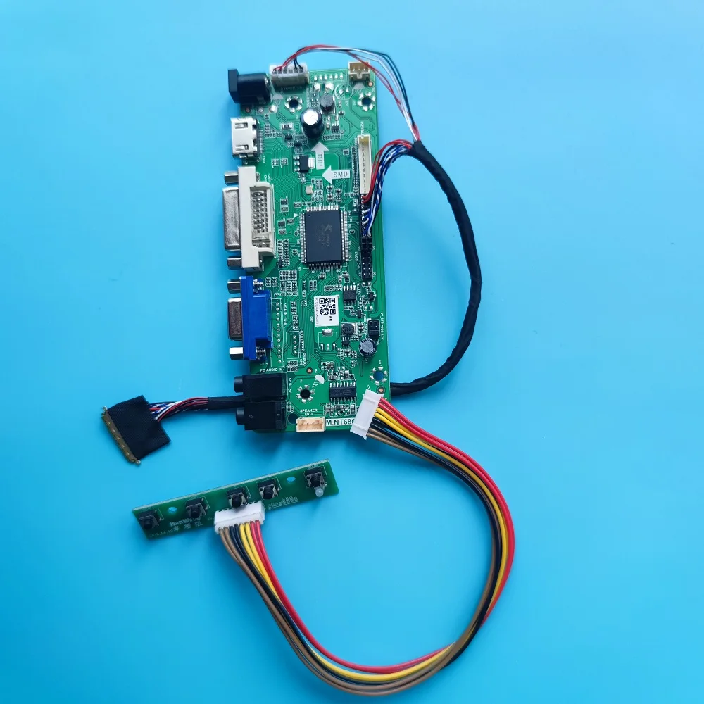 

For 17.3" 40pin B173RW01 V2 HW9A/V2 HW7A/V2 HW6A/V2 HW5A 1600X900 monitor LCD LED DVI VGA Aduio controller board CABLE CARD
