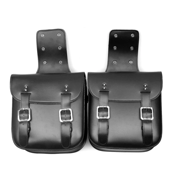 

Large Left+Right Motorcycle Saddle Bags Capacity Motorbike Tail Side Bags Storage Tool for Honda