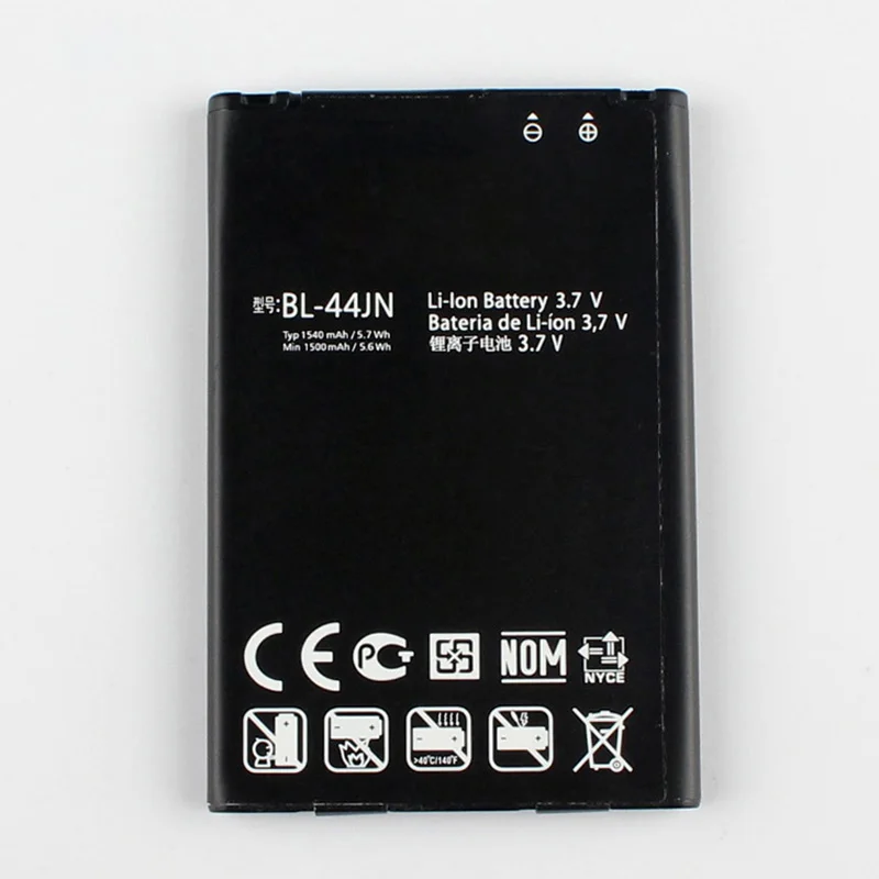 Оригинальный BL-44JN батарея для LG Optimus Zone E400 или рюкзак с изображением