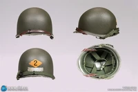 in stock 16th did a80150 wwii us army ranger sergeant mike military war helmet metal material model for 12inch doll action