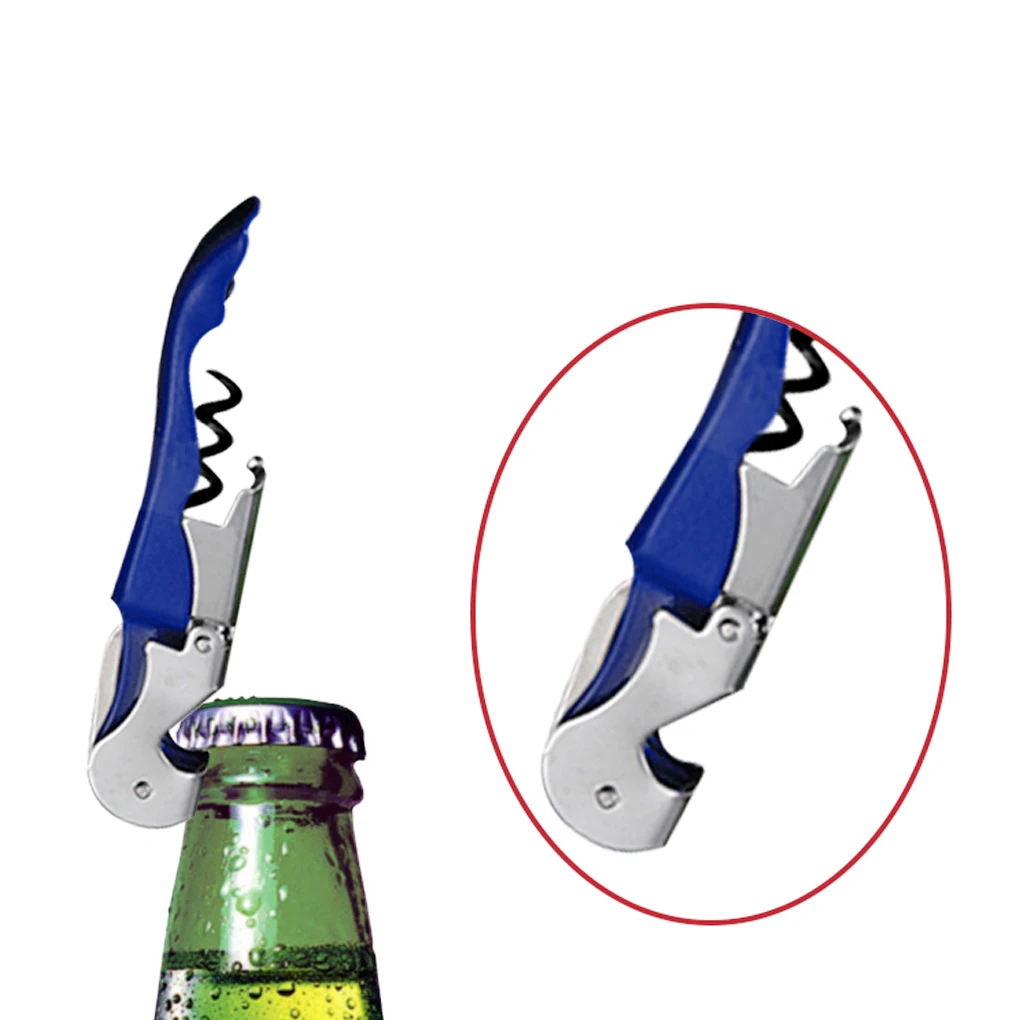 

Wine Bottle Cap Opener Corkscrew Stainless Steel Metal With Plastic Handle 8 colors Wine Beer Lid Twist Off Jar Opener Claw