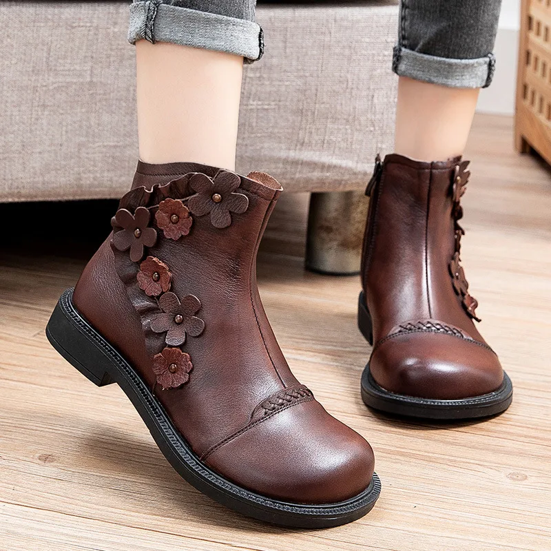 

Fashion Boots Women Breathable Flat Shoes Short Fashion Hot Women's Boots Comfortable Casual Footwear