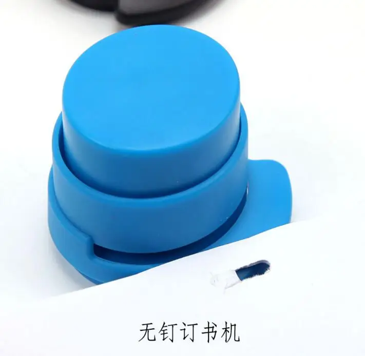 1 шт. Новый степлер из АБС пластика школьный и офисный без степлера ручной для