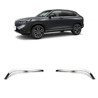 Хромированный передний бампер, нижняя решетка радиатора, отделочные полосы, противотумансветильник, Обложка для Honda HRV HR-V Vezel 2021 2022