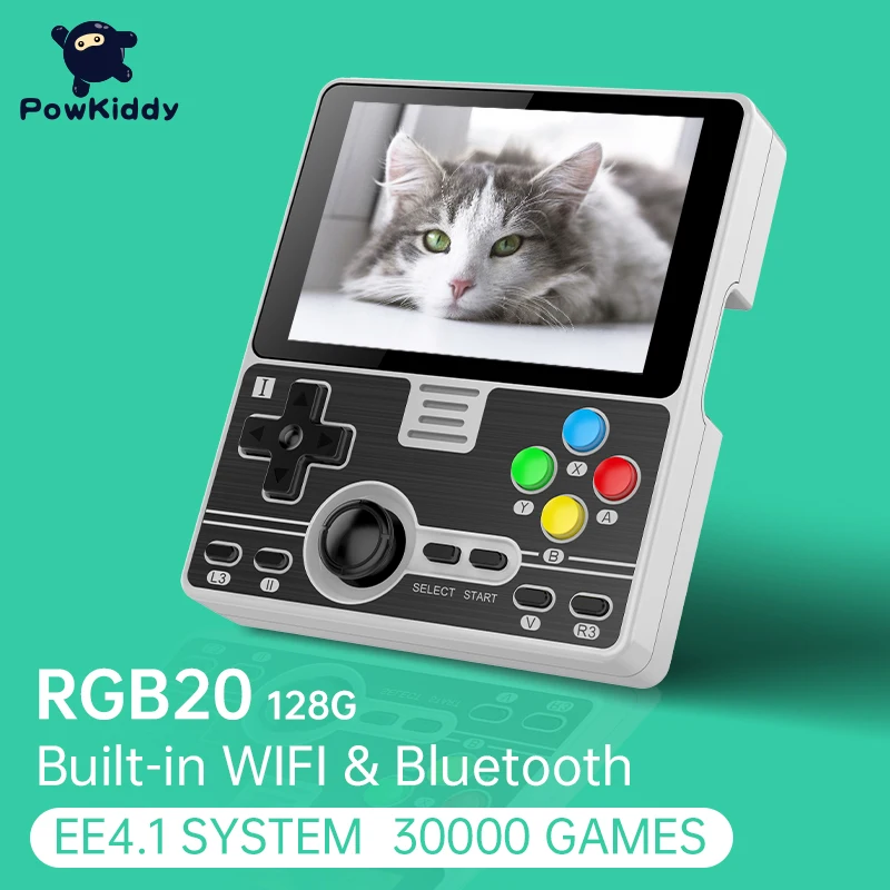 POWKIDDY Новый RGB20 3 5 &quotIPS полноразмерный экран Встроенный Wi Fi модуль