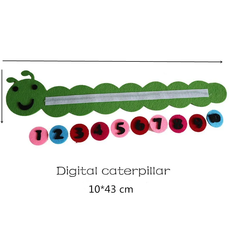 1 компл. Войлочное Яблоко детские образовательные поделки сделай сам Раннее