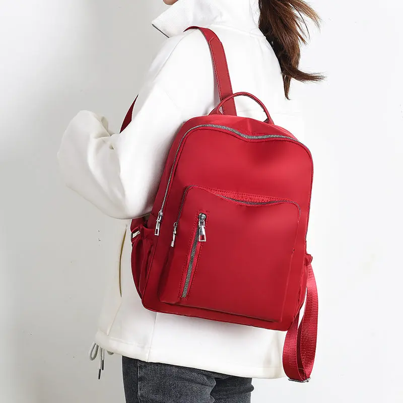 Роскошный брендовый женский рюкзак водонепроницаемый нейлоновый с защитой от