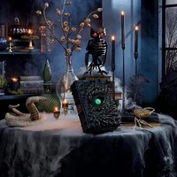 statue longan horror book horror creative halloween decorations practical and portable home decoration gifts miniatures crafts