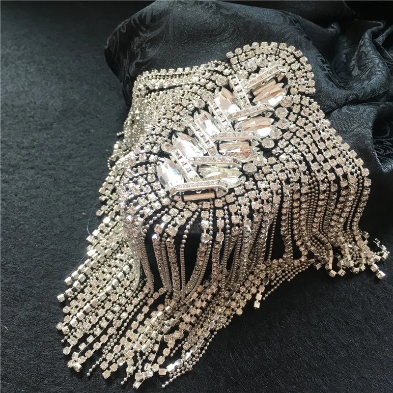 Эполеты ручной работы H0325A значки для вечевечерние эполеты/эполеты с шипами