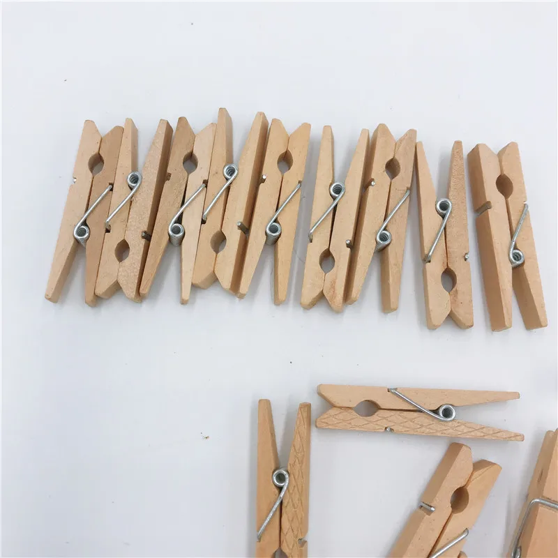 100 шт деревянный зажим цвет маленький фото папка DIY аксессуары|Поделки из дерева| |