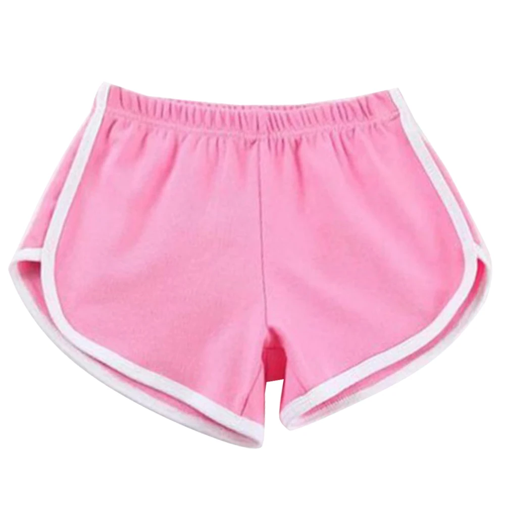 

Summer Casual Women's Sports Shorts Hot Girl High Waist Loose Solid Soft Student