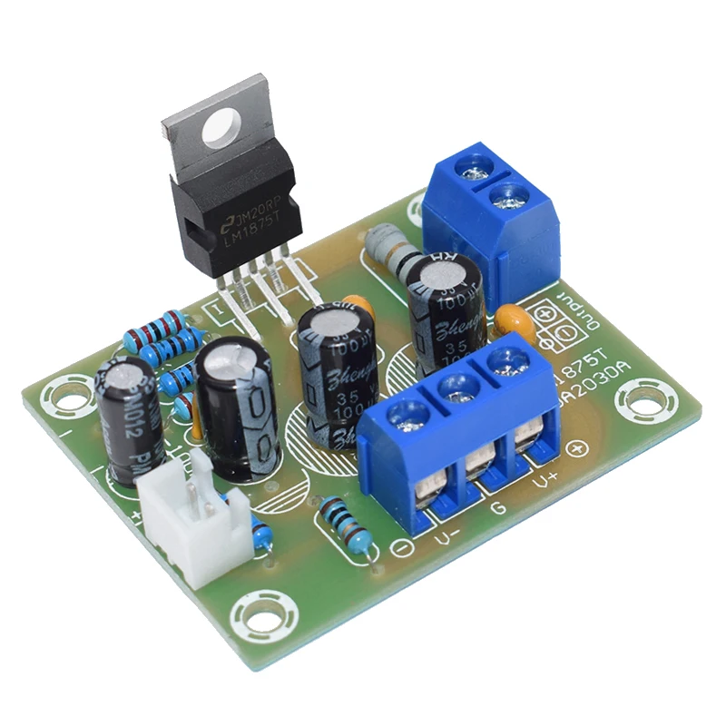 LM1875T Mono Boom Level Power 30W Amplifier Board Speaker PCB Production DIY Kit LM1875 | Электронные компоненты и