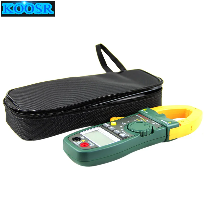 MASTECH MS2138 цифровой 1000A AC DC клещи мультиметр переменного электрического тока 4000