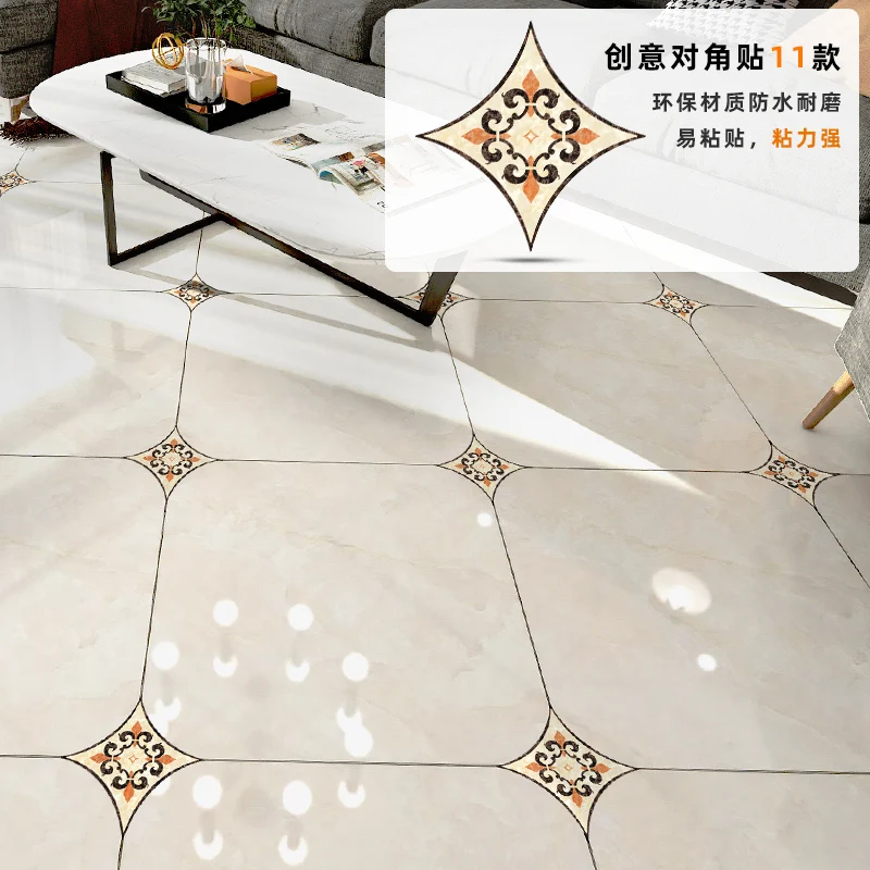 Наклейки для плитки диагональные напольная плитка водонепроницаемые и
