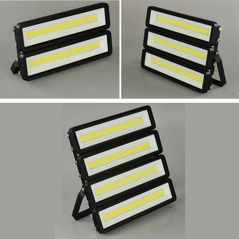 

Led COB SMD 50W indoor tracklight SpotLights Outdoor IP66 Waterproof 100W Floodlight Garden lawn Light wall lamp