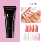 Полигель для наращивания ногтей COSCELIA, блестящий Гель-лак для маникюра, полигель для ногтей, Полупостоянный гель для ногтей, удаляемый замачиванием, дизайн ногтей