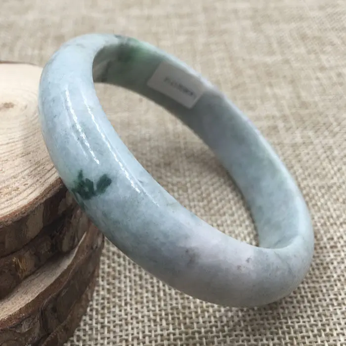 59 мм Сертифицированный класс Натуральный Лавандовый Зеленый жадеит нефрит