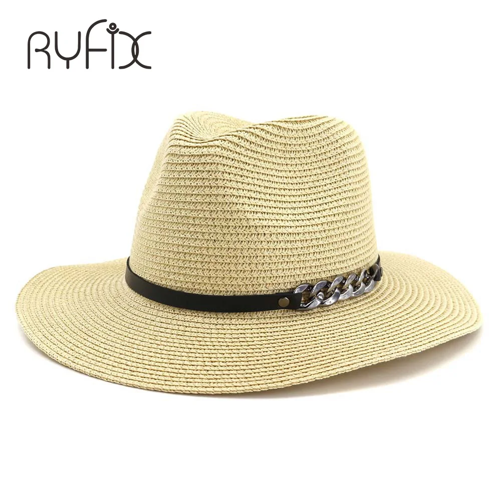 

Korean style casual straw hat adult men holiday travel beach hat HA119