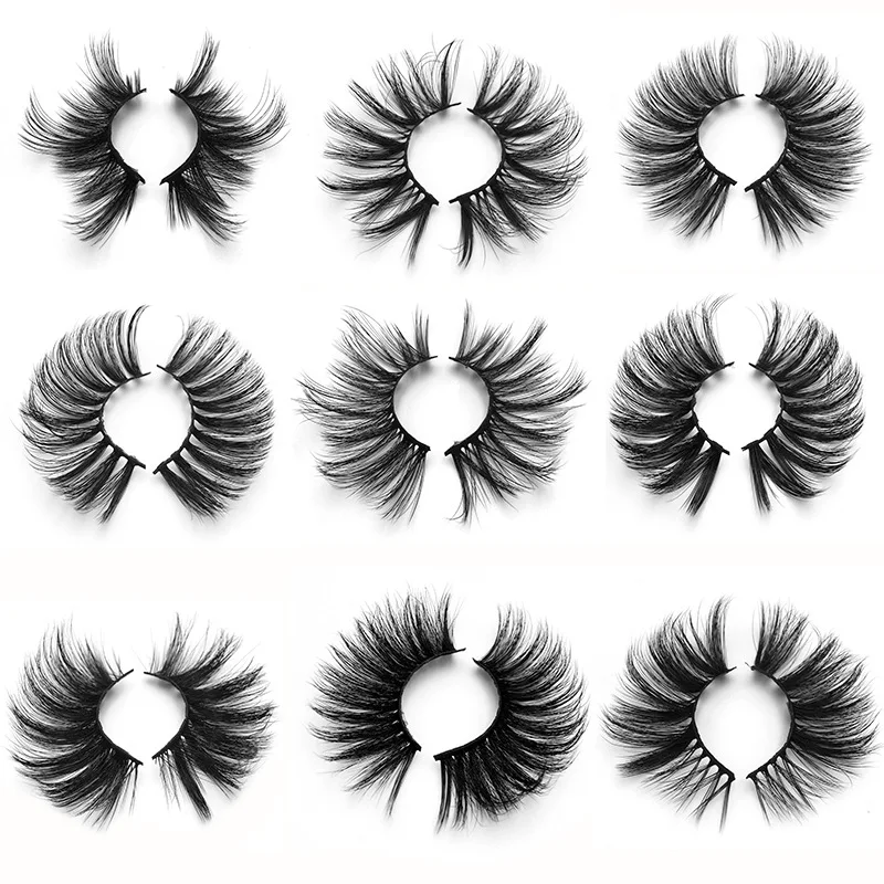 

8D Imitation Mink Hair Eye Lashes False Eyelashes 25mm Natural Long Hairy Extended Dense Type Daily And Stage Eyelashes Stage